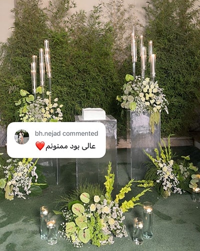 رضایت دکور تولد