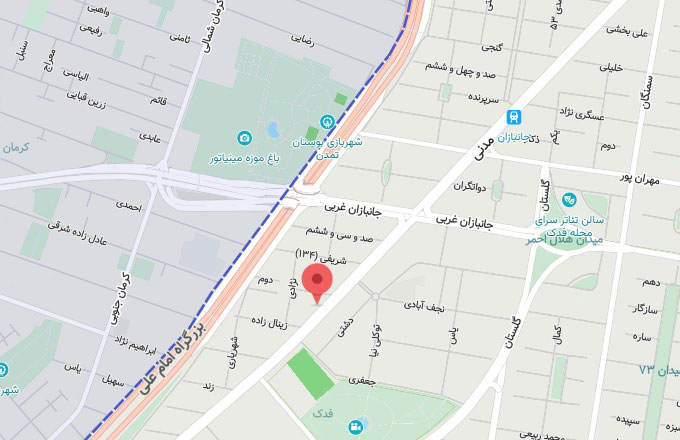 نقشه تشریفات هاشمیان