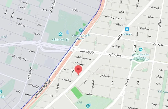 نقشه تشریفات هاشمیان